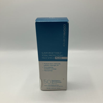 Colorescience Sunforgettable Total Protection Face Shield Flex SPF 50 Cream 1.8 - Long Island Liquidation