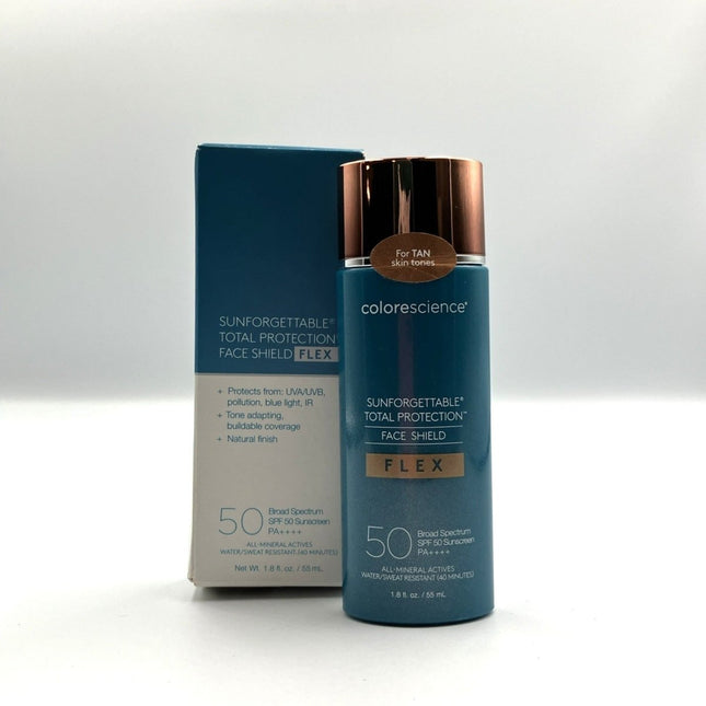 ColoreScience Total Protection Face Shield Flex SPF 50 1.8 fl oz Tan - Long Island Liquidation