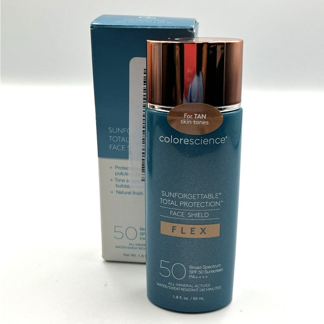 ColoreScience Total Protection Face Shield Flex SPF 50 1.8 fl oz Tan - Long Island Liquidation