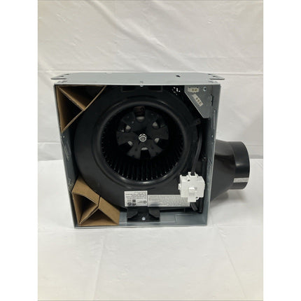 Commercial Electric 80/110 CFM Bathroom Exhaust Fan LED Light Humidity Sensing - Long Island Liquidation