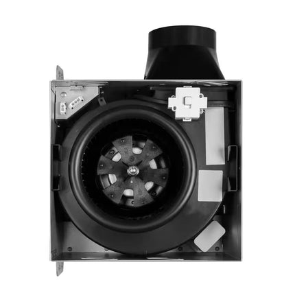 Commercial Electric 80/110 CFM Bathroom Exhaust Fan LED Light Humidity Sensing - Long Island Liquidation
