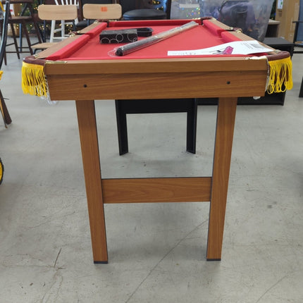 Costway 48'' Mini Table Top Pool Table Game Billiard Set Cues Balls Gift Indoor Sports - Long Island Liquidation