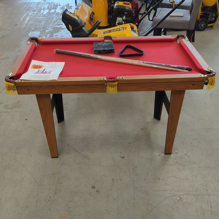 Costway 48'' Mini Table Top Pool Table Game Billiard Set Cues Balls Gift Indoor Sports - Long Island Liquidation