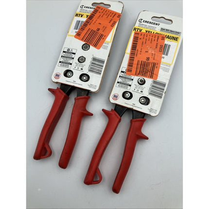 Crescent Straight Cut Aviation Snip Blade Steel Red 9 - 1/4" M5R - Long Island Liquidation