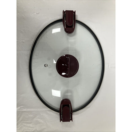 Crock - Pot 6QT Slow Cooker Warmer Red 6qt Cook Ceramic 3 Settings - FOR PARTS - Long Island Liquidation