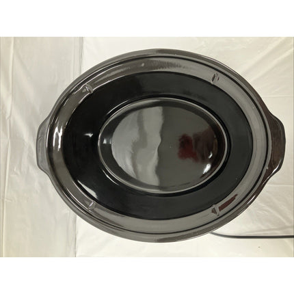 Crock - Pot 8qt Programmable Slow Cooker Black Stainless Removable Stoneware - Long Island Liquidation