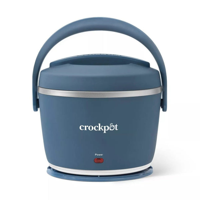 Crockpot 20 - oz. Lunch Crock Food Warmer - Blue - Long Island Liquidation