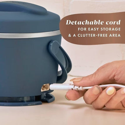 Crockpot 20 - oz. Lunch Crock Food Warmer - Blue - Long Island Liquidation