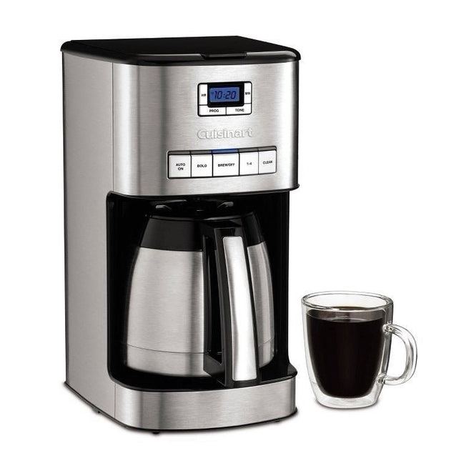 Cuisinart 12 - Cup Programmable Coffeemaker - Stainless Steel - Long Island Liquidation