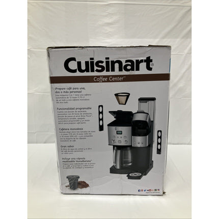 Cuisinart Coffee Center 12 Cup Coffeemaker and Single - Serve Brewer - Long Island Liquidation