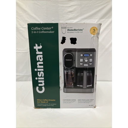 Cuisinart Coffee Center 2 - IN - 1 Coffee Maker and Single - Serve Brewer - Long Island Liquidation