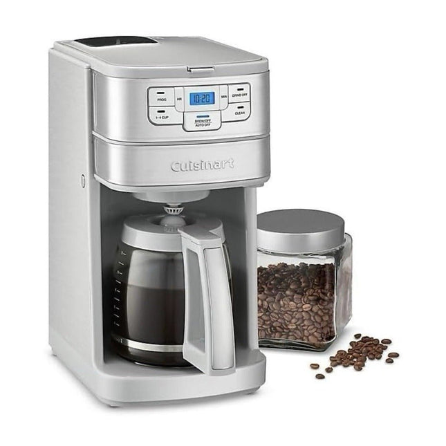 Cuisinart Stainless Steel Automatic Grind and Brew 12 - Cup Coffeemaker - Long Island Liquidation