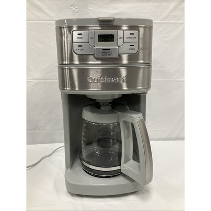 Cuisinart Stainless Steel Automatic Grind and Brew 12 - Cup Coffeemaker - Long Island Liquidation