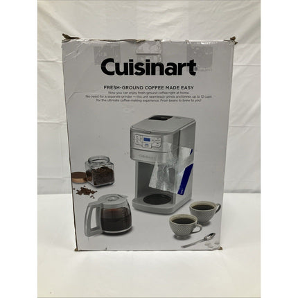 Cuisinart Stainless Steel Automatic Grind and Brew 12 - Cup Coffeemaker - Long Island Liquidation