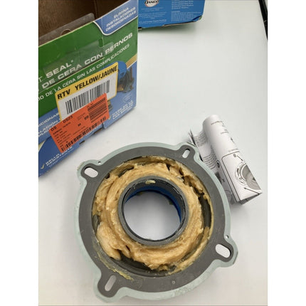 DANCO Perfect Seal Toilet Wax Ring with Bolts lot - Long Island Liquidation