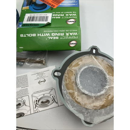 DANCO Perfect Seal Toilet Wax Ring with Bolts lot - Long Island Liquidation