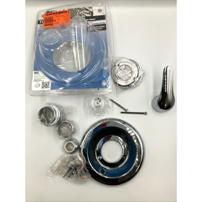 Danco Tub/Shower Trim Kit for Delta - 2 handle options - CHROME - 10003 (ob) - Long Island Liquidation