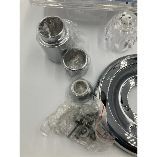 Danco Tub/Shower Trim Kit for Delta - 2 handle options - CHROME - 10003 (ob) - Long Island Liquidation