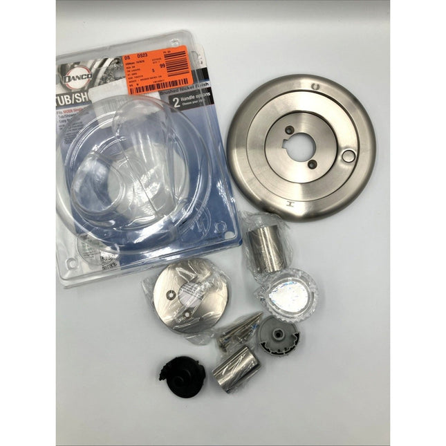 Danco Tub/Shower Trim Kit for Moen BRUSHED NICKEL - 10002 - no handle - Long Island Liquidation