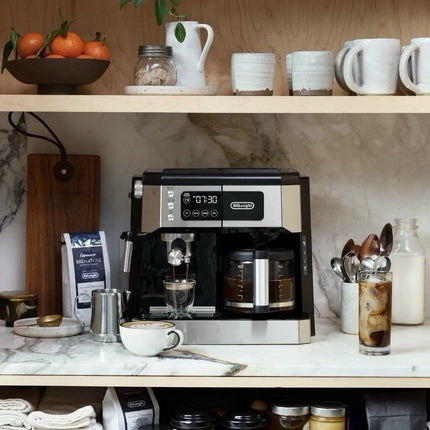 De'Longhi All - In - One Combination Coffee and Espresso Machine - Black - Long Island Liquidation
