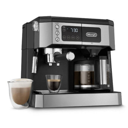 De'Longhi All - In - One Combination Coffee and Espresso Machine - Black - Long Island Liquidation