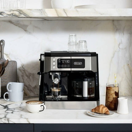 De'Longhi All - In - One Combination Coffee and Espresso Machine - Black - Long Island Liquidation