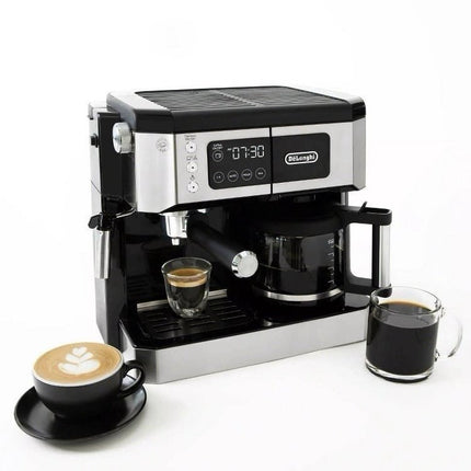 De'Longhi All - In - One Combination Coffee and Espresso Machine - Black - Long Island Liquidation