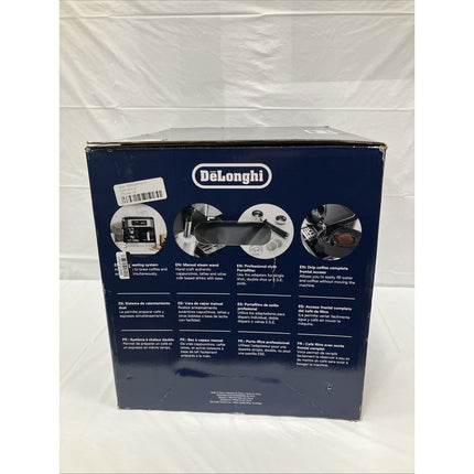 De'Longhi All - In - One Combination Coffee and Espresso Machine - Black - Long Island Liquidation