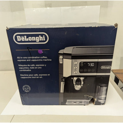 De'Longhi All - in - One Combination Coffee and Espresso Machine - Black | COM530M - Long Island Liquidation