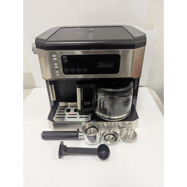 De'Longhi All - in - One Combination Coffee and Espresso Machine - Black | COM530M - Long Island Liquidation