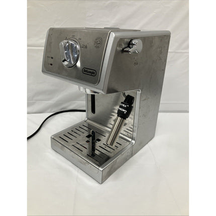 DeLonghi ECP3630 Manual Espresso Machine Cappuccino Maker - Silver - Long Island Liquidation