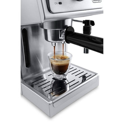 DeLonghi ECP3630 Manual Espresso Machine Cappuccino Maker - Silver - Long Island Liquidation