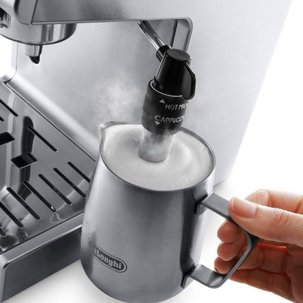 DeLonghi ECP3630 Manual Espresso Machine Cappuccino Maker - Silver - Long Island Liquidation