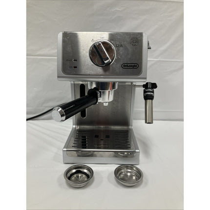 DeLonghi ECP3630 Manual Espresso Machine Cappuccino Maker - Silver - Long Island Liquidation