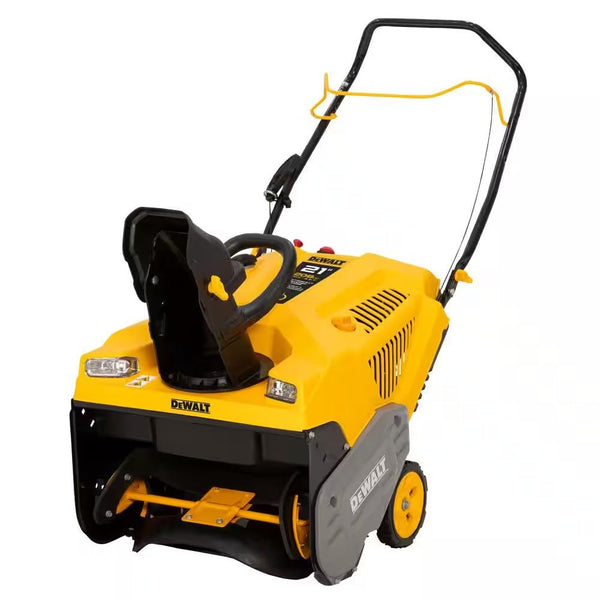 Dewalt 21 in. 208 cc E - Gov Electric Start Gas Single - Stage Snow Blower - Long Island Liquidation