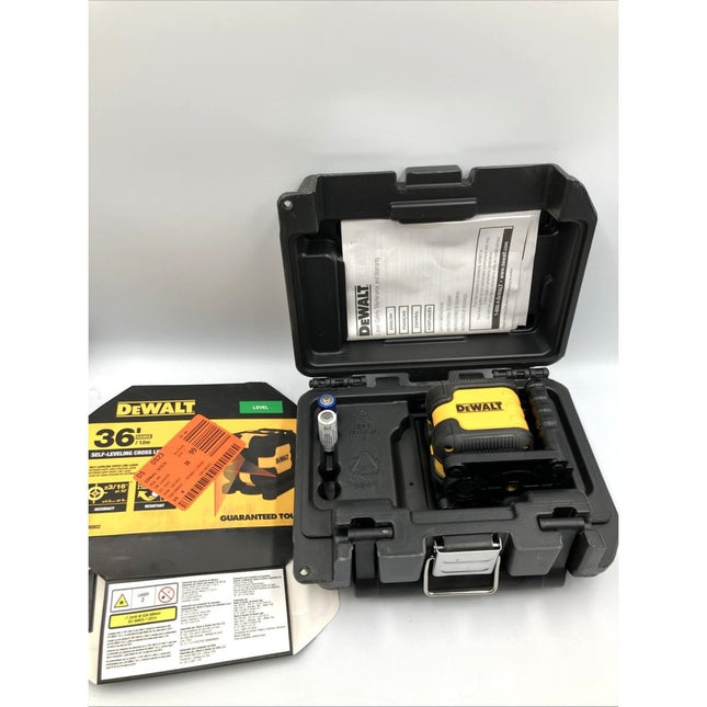 *DeWalt DW08802 36ft Range Self - leveling Cross Line Laser Level - Long Island Liquidation