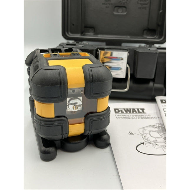 DEWALT Red Self - Leveling Cross Line Laser Level DW08802 Open Box - Long Island Liquidation