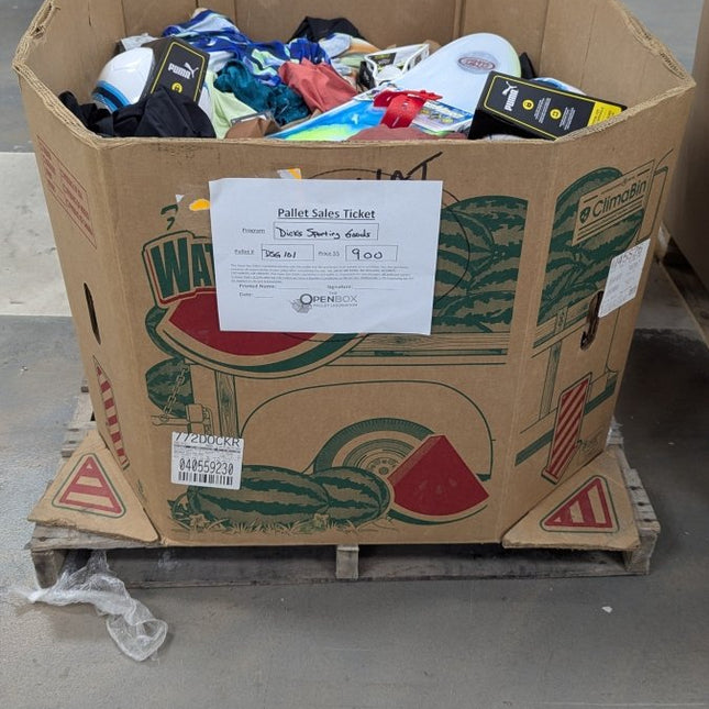 Dick's Sporting Goods Pallet DSG101 - Long Island Liquidation