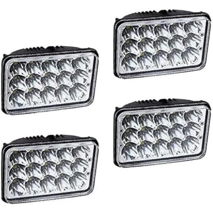 DOT Approved 4X6 Inch Sealed Beam LED Headlights Fit For Kenworth T600 T800 /... - Long Island Liquidation