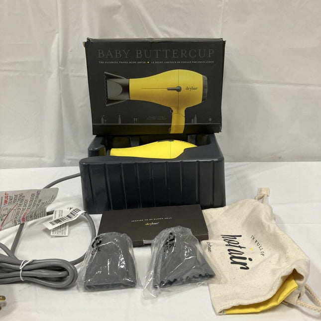Drybar Baby Buttercup Travel Hair Blow Dryer - Yellow - Long Island Liquidation