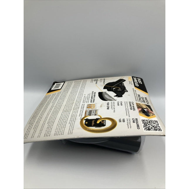 Dustless Technologies D1805 Universal Dust Shroud Pro for 5 Inch Angle Grinders - Long Island Liquidation