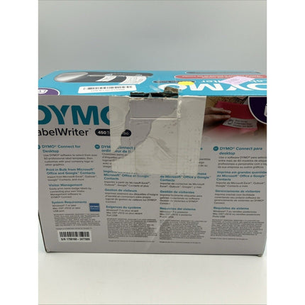 Dymo Label Writer 450 Twin Turbo Direct Thermal Label Printer New Open Box - Long Island Liquidation
