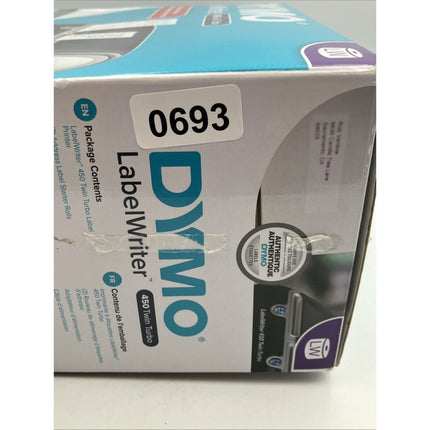 Dymo Label Writer 450 Twin Turbo Direct Thermal Label Printer New Open Box - Long Island Liquidation