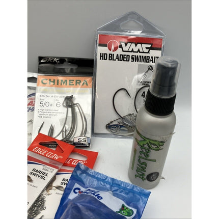 Eagle Claw Mix Lot - Hooks/Weights Mixed Lot - Long Island Liquidation