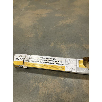 Earth Anchor (Auger and Cable) Arrow Storage Shed Anchor - Long Island Liquidation