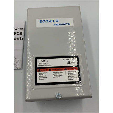 ECO FLO 4” Submersible Pump Motor Control Model: EFCB10 - Long Island Liquidation