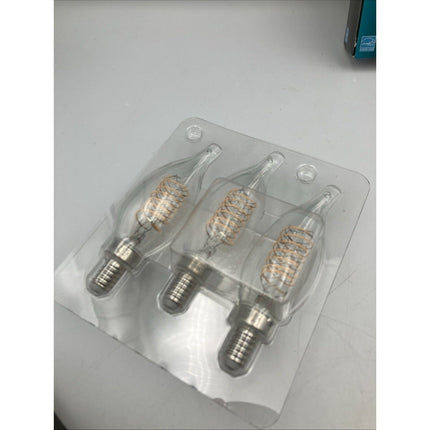 EcoSmart 60 - Watt Equivalent BA11 Dimmable E12 Light Bulb Soft White (2) - Long Island Liquidation