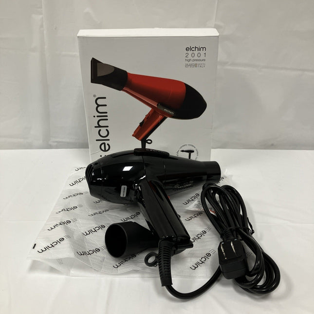 Elchim Classic 2001 High Pressure Hair Dryer - 1875 Watt Professional Blow Dryer - Long Island Liquidation