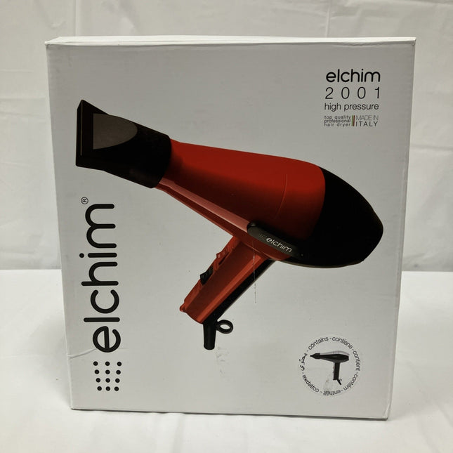 Elchim Classic 2001 High Pressure Hair Dryer - 1875 Watt Professional Blow Dryer - Long Island Liquidation