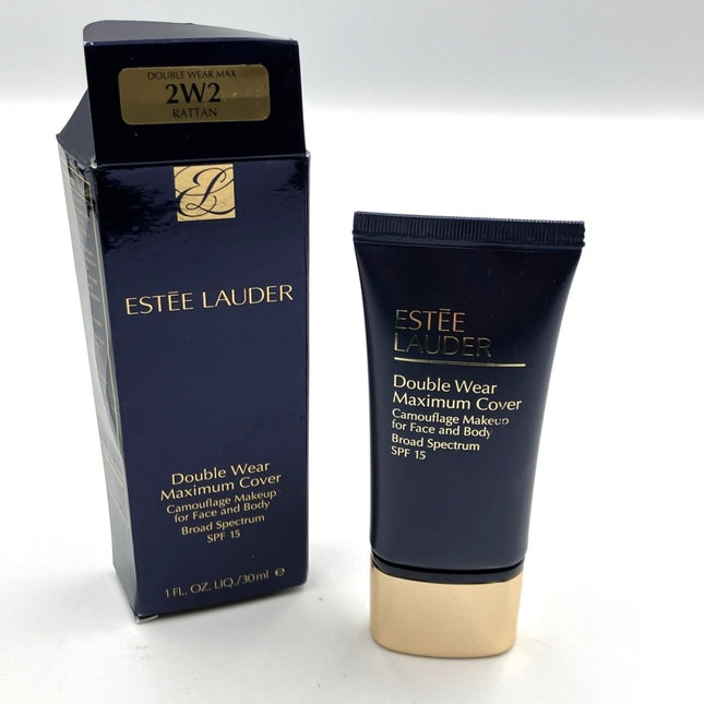 Estée Lauder Double Wear Maximum Cover Foundation - 2W2 Ratan - Long Island Liquidation